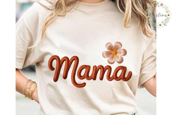 Download Mama Flower Embroidery PNG Clipart - Mama flower embroidery Collection
