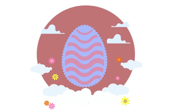Download Easter Egg Beauty Concept Scalloped Edge - Scalloped edge Collection