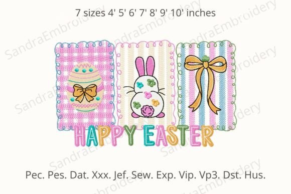 Download Coquette Easter Spring Embroidery Design - Spring embroidery Collection