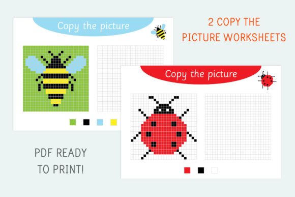 Download Copy the Picture Worksheets for Kids - Copy Collection