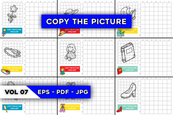 Download 10 Copy the Picture Games for Kids VOL 7 - Copy Collection